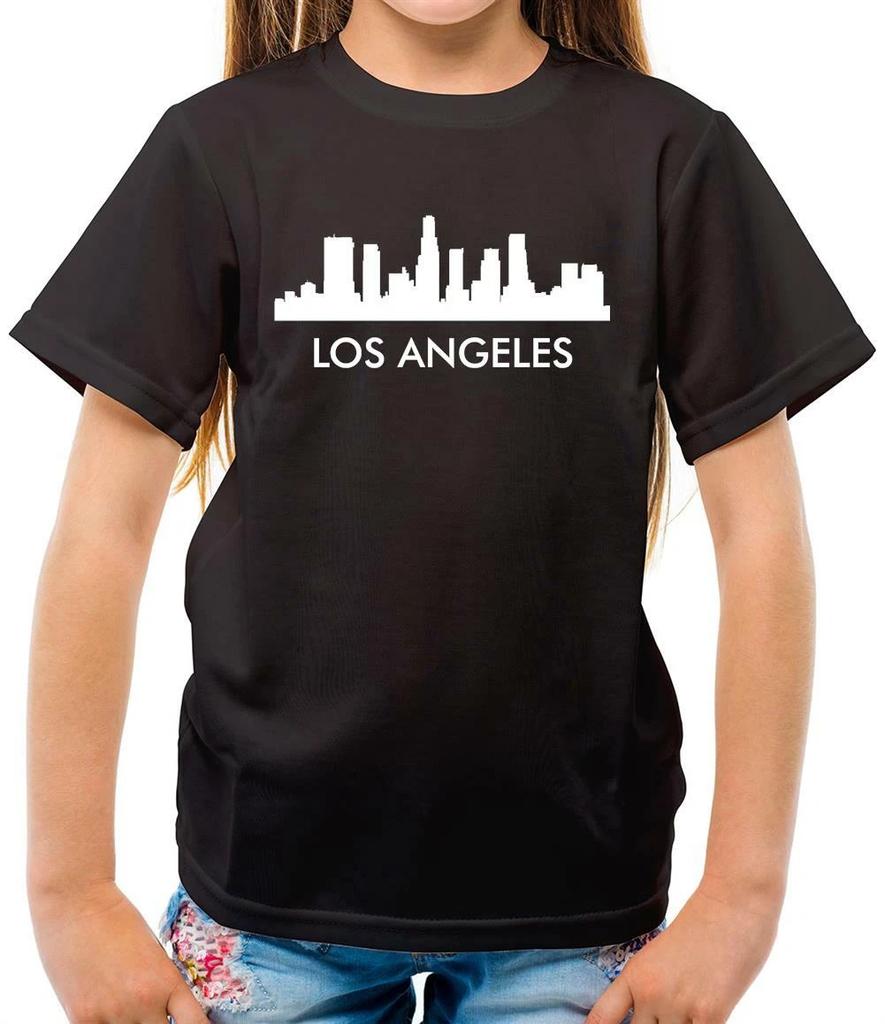 City Silhouettes Los Angeles - Kids T-Shirt - LA - America - Capital - USA -Home