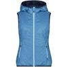 CMP Woman Reverse Vest Fix Hood