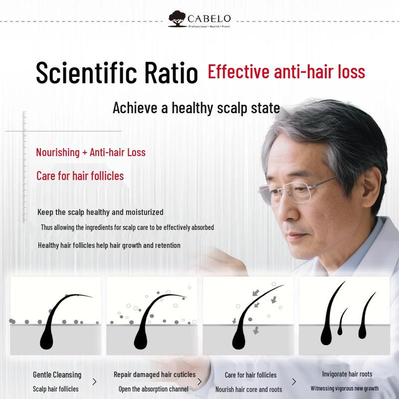 CABELO Strong Anti-Hair Loss & Oil Control Shampoo