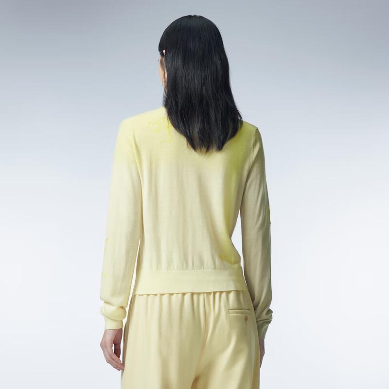 JNBY 2023 Autumn 100% Wool Knit Sweater