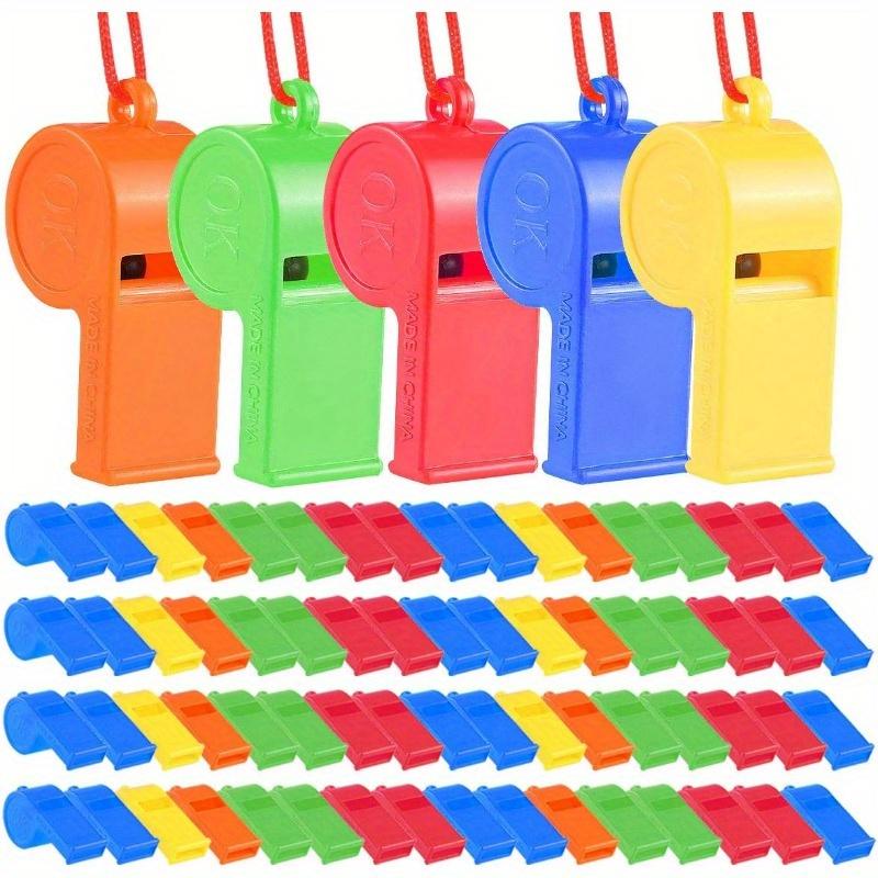 

100PCS Randomly Colored Birthday Whistle Children s Party Atmosphere Cheer Props Christmas Birthday Party Fillers Games разноцветный