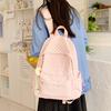 Schoolbag fashion Korean version niche polka dot simple primary school students lightweight versatile ins wind outdoor leisure large capacity backpack