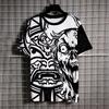 Hell Style Fugees Demon 3D Print T-Shirts Streetwear Men Fashion Oversized O-Neck Short Sleeved T Shirt Tees Tops Clothing