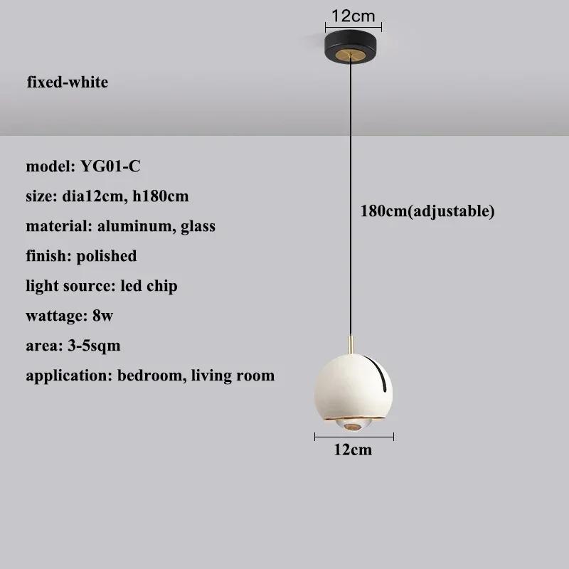 Modern minimalist LED pendant light adjustable angle circular pendant light stretchable luxury home decoration lighting fixtures