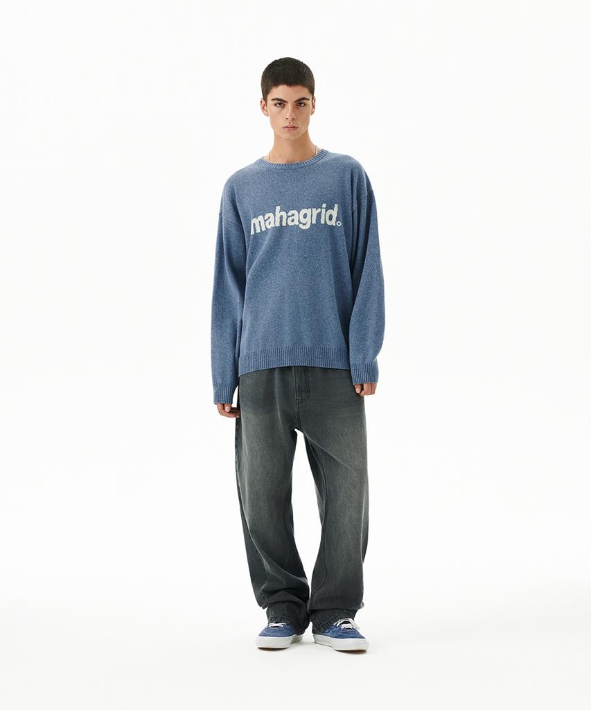 MAHAGRID Basic Logo Knit Sweater_3Colors(Mg2Efmk620A)