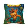 Crashs Bandicoots Cartoon Pillow Covers Merchandise Soft Cushion Cover Decoration Video Game Pillow Case Home Multiple Sizes