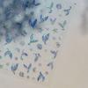 Magical Blow Bubbles Goldfish Bunny Rabbit Cat Kitten Shape Shiny Dreamy Bubbles 5D Nail Art Decorations Sticker Manicure Decal