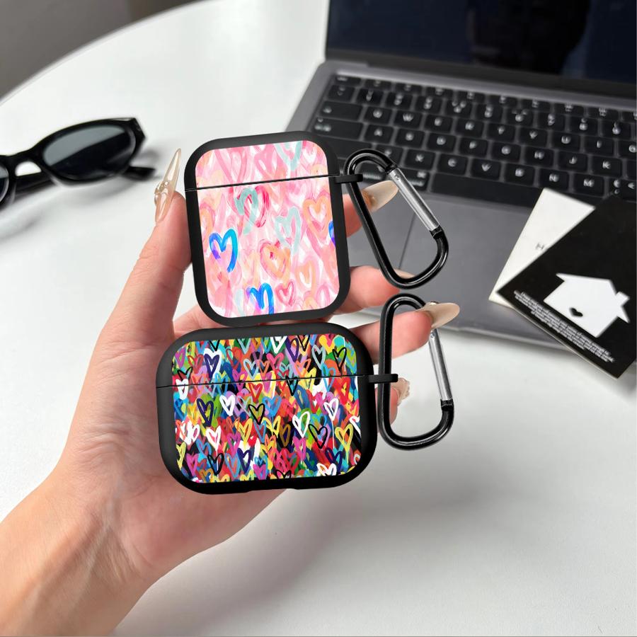 Earphone Cases Cover Case For Airpods 1 Pro3 4 3 2 Pro2 Pro Color Love