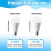 1-10pcs 20W LED Light Bulb E27 Base LED Bulb 110V 230V 6500K Warm/Cool White Non Dimmable 2000LM for Bedroom Living Room Kitchen