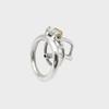 Stainless Steel Ring Cage Lock for Man