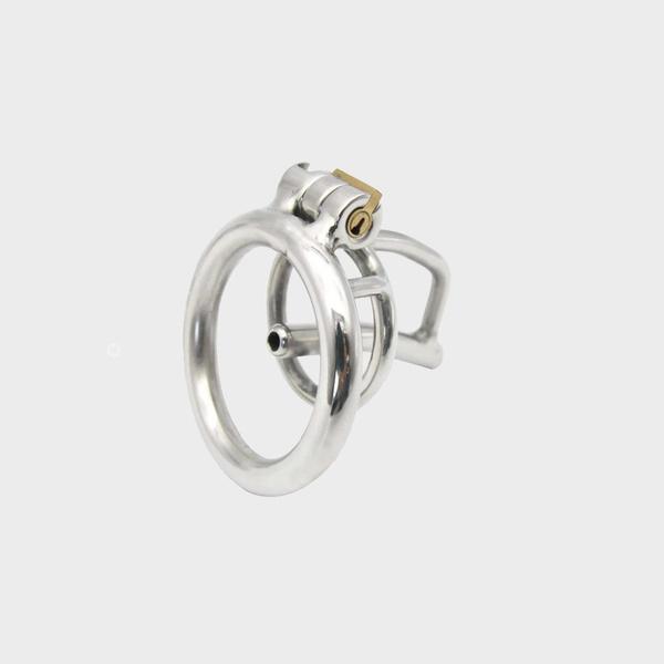 Stainless Steel Ring Cage Lock for Man