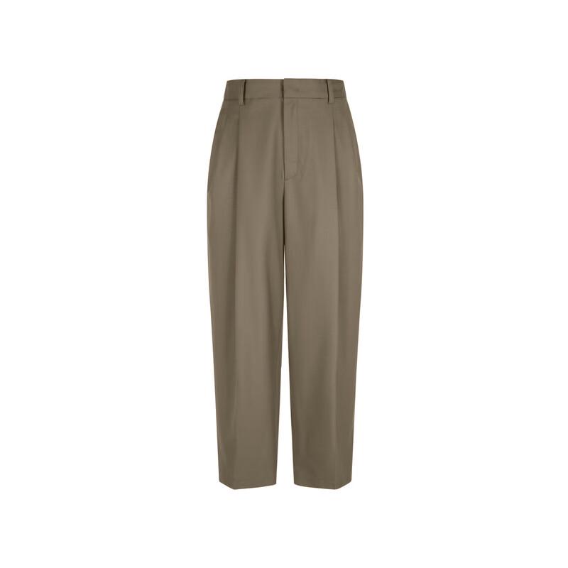 JNBY 2024 Spring Tapered Cropped Casual Pants