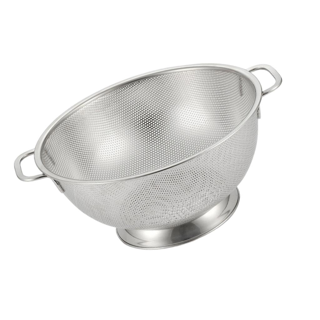 Functional Kitchen Filter Basket with Elevated Base Keep Food Dry Fine Meshes for Efficient Straining Durable Construction