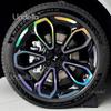 For XPENG G6 2026 2025 2027 Xiaopeng G6 Wheel Hub Sticker Modification Colorful Anti-scratch Reflective Decorate Car Accessories