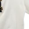 Salvatore Ferragamo 90s Made in Italy Old Short sleeve knit XS white Women Used