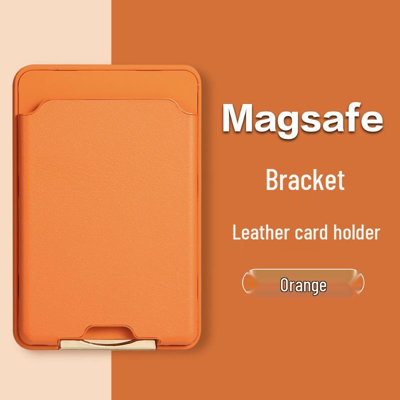 Portacarte Leggero in Pelle Compatibile MagSafe per iPhone 16 Pro Max