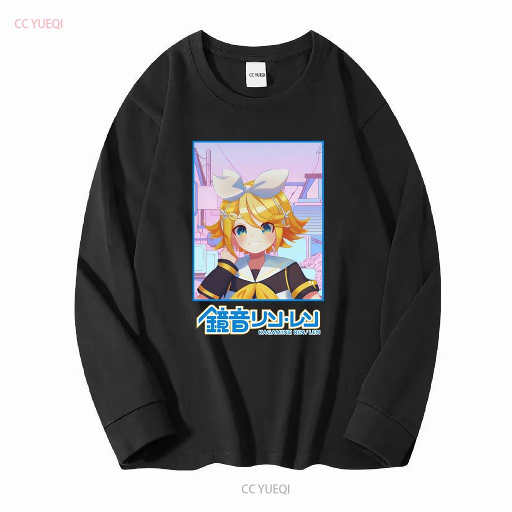 Kagamine Rin Original Graphic Art T Shirt Alternative Urban Streetwear for Shirtns Edgy Fashion Girls Tee Boys Vocaloids