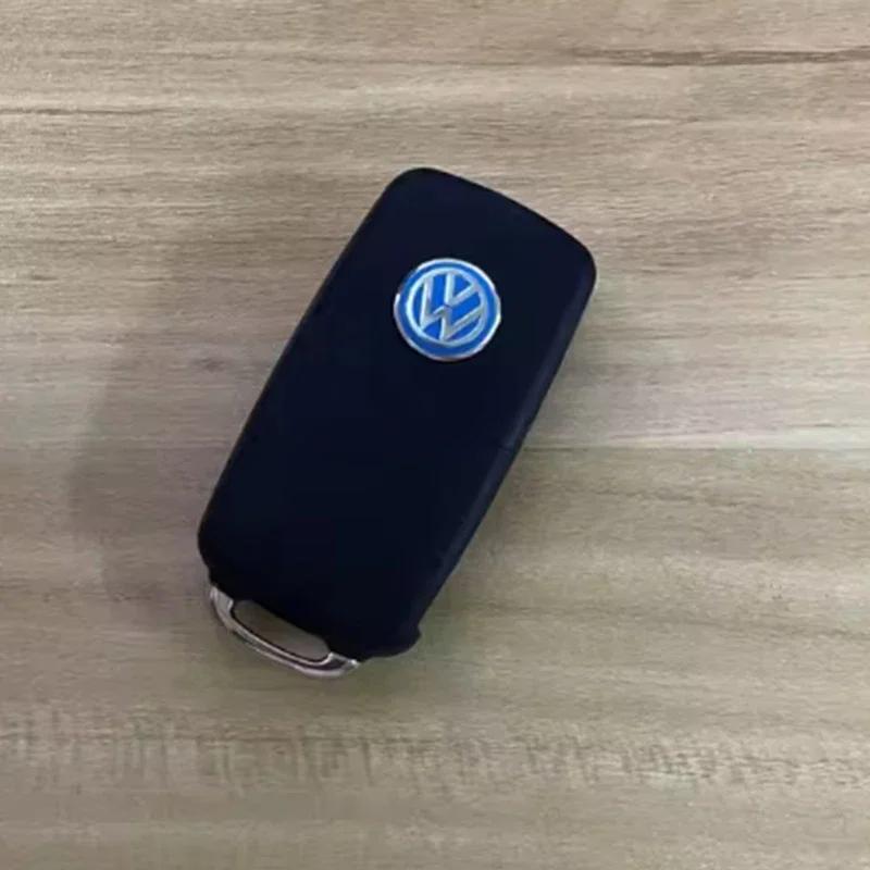

VW GTI GOLF 2026 Hot For VW VOLKSWAGEN 5Pcs Car Remote Key R Logo Metal Emblem Stickers For Volkswagen VW R-line GTI R Polo Golf