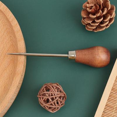 Diy Leather Tent Sewing Awl Shoes Repair Tool Hand Stitcher Leather Craft Awl