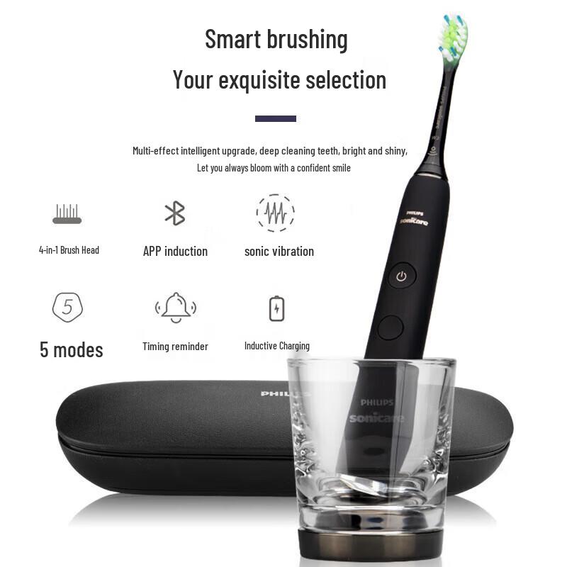 Philips DiamondClean Smart Sonic Electric Toothbrush CN plug (adapter included)