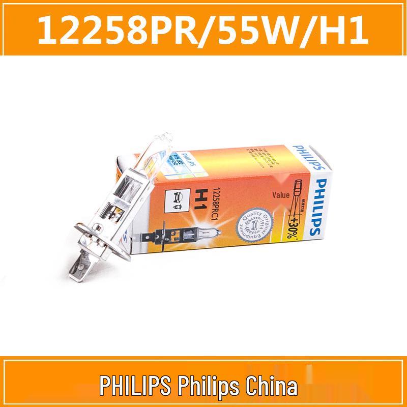 

Лампа головного света Philips Super Bright Halogen для автомобиля - 9005H7H1 Ближний свет H4, 12В/24В Противотуманная фара