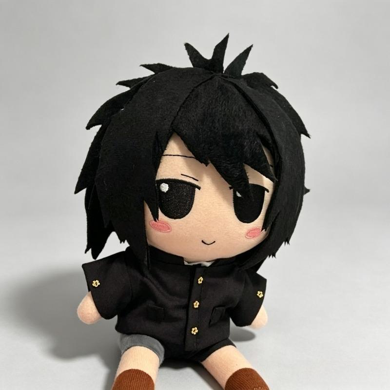 New Cute Ranfren 20cm Tsukada Satoru Plush Doll Cute Anime Character Stuffed Toy Soft Cotton Figure Collectible Fan Gift Home Desk Decoration Keychain