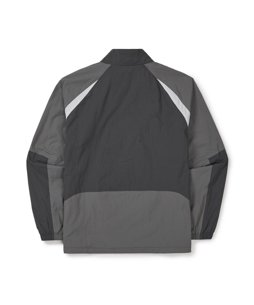 Snowpeak Apparel Lightweight Taslan Colorblock Stand-Neck Windbreaker (S26Smlwb58) Rustic Khaki