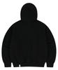 Mahagrid Mah Cut Off Applique Zip-Up Hoodie Black(Mg2Fsmm492A)