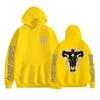 Felpa con cappuccio e stampa anime Black Clover Maglione in pile Felpa con cappuccio anime