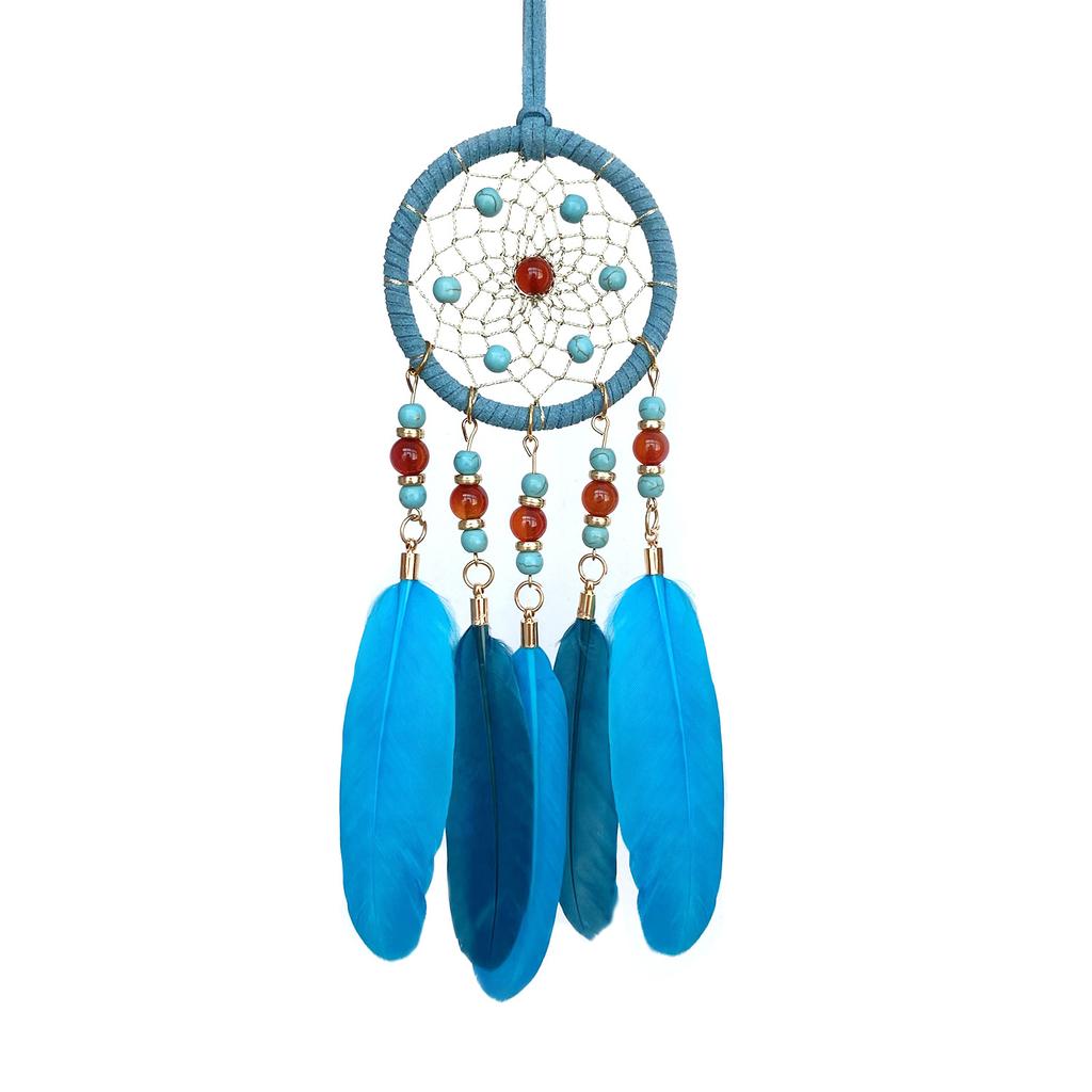 Home Decoration Car Pendant Feather Dreamcatcher Pendant Pendant Car Rearview Mirror Charm Pendant Car Interior Pendant