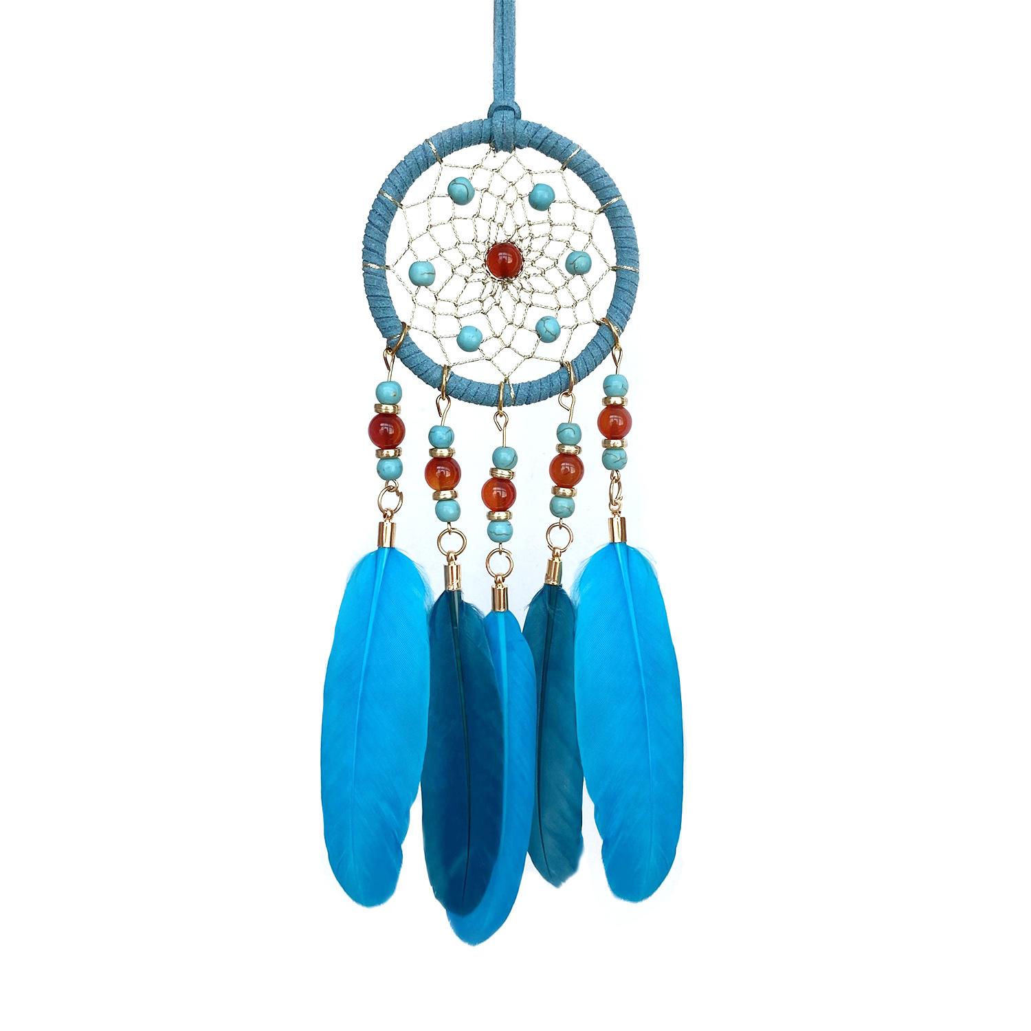 

Home Decoration Car Pendant Feather Dreamcatcher Pendant Pendant Car Rearview Mirror Charm Pendant Car Interior Pendant