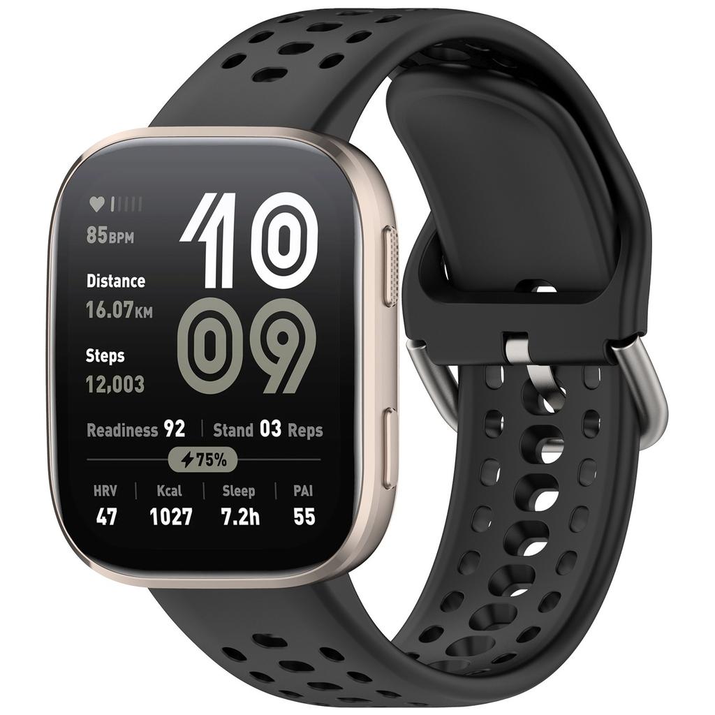 22mm Official Silicone Strap For Amazfit Bip 6 Balance 2 Breathable Bracelet Wristband For Amazfit T-Rex3 Pro GTR 4/3 Helio Belt