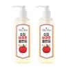 Oil, Sebum, and Impurity Care Mildly Acidic Bubble Cleansing / Shocking Apple Vinegar Cleanser 1+1 / Non-Drying Cleanser, 200ml, 2 Pcs