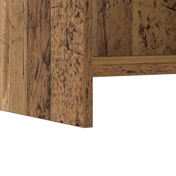 Table de chevet - MAISON EXCLUSIVE - Bois ancien - 40x30x60 cm - Bois d'ingénierie - Marron