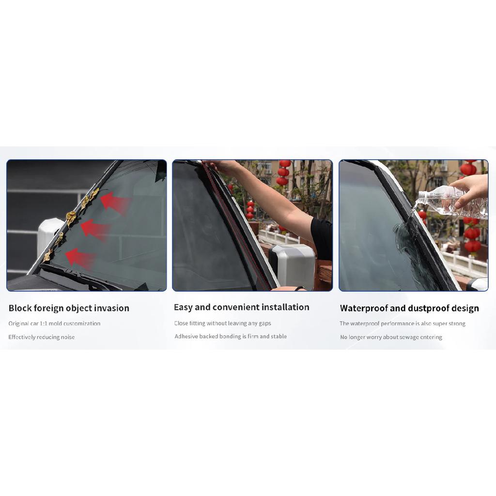 Car Windshield Silicone Strip For Toyota Land Cruiser 250 2024 2025 Front Glass Seal Strip Window Sealing for Prado LC250 1958