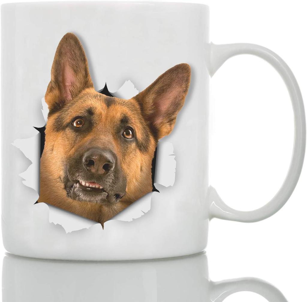 3D Pet Puppy Ceramic Coffee Mark Cup Dog Tea Cup 2024 New Gift Foreign Trade Pets
