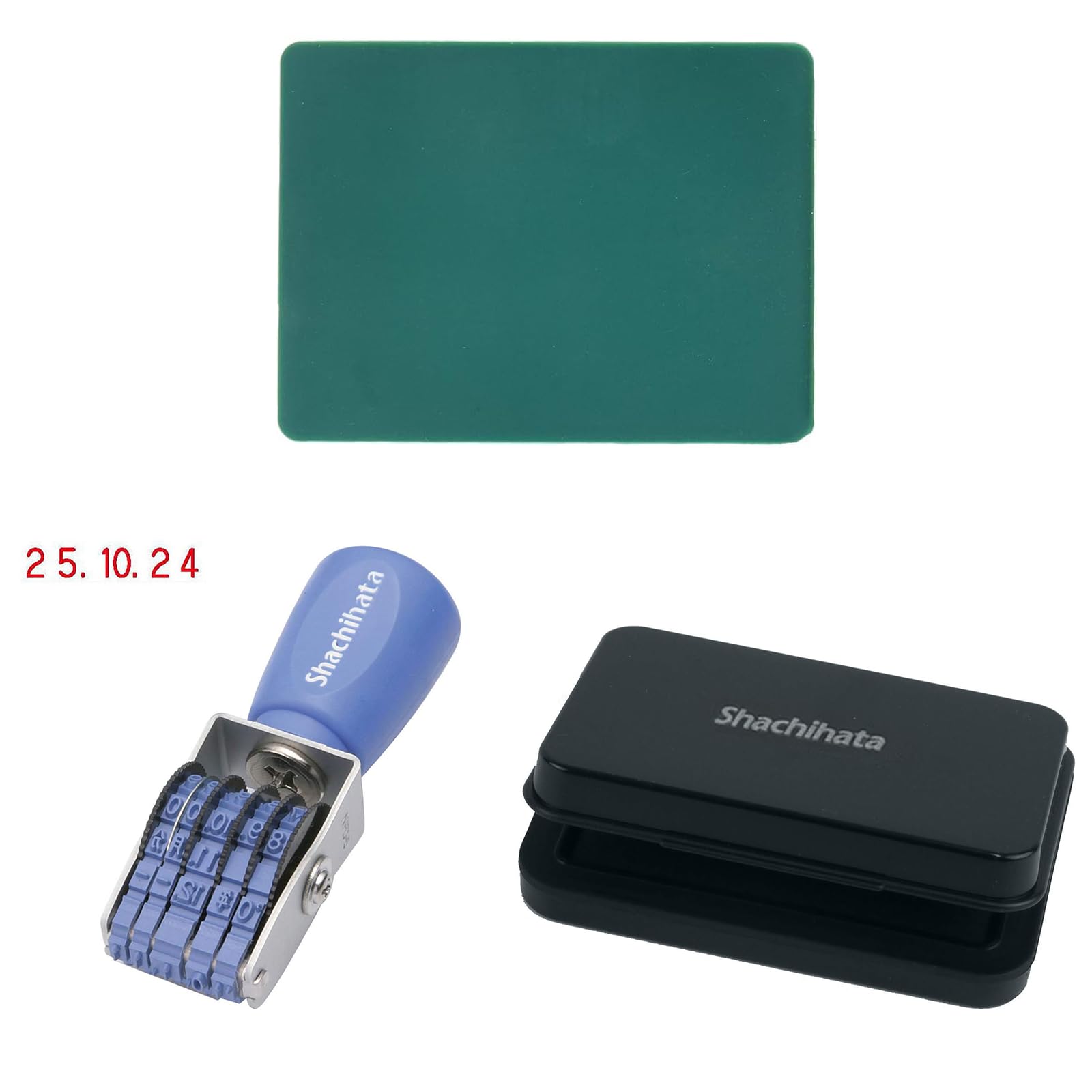 

Вращающийся резиновый европейский готический штемпель с чернилами (набор) Штамп, Штамп, Дата, Нет. 5, Шрифт, NFD-5G, Пад, Маленький, Черный, HGN-1-K, Матовый, 1236-559