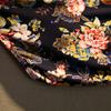 Soutong Low Waist Men Underpants Super Thin Nylon Flower Printed Classics Briefs for Sleep
