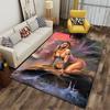 Fantasy Warrior Woman Artwork Suitable As a Non-slip Mat for the Living Room or Bedroom Sofa