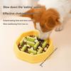 1 Stück Slow Feeder Napf für Hunde - Einstellbarer Schwierigkeitsgrad Anti-Schlingen Slow Feeder Napf, Anti-Kipp Napf für Katzen & Hunde