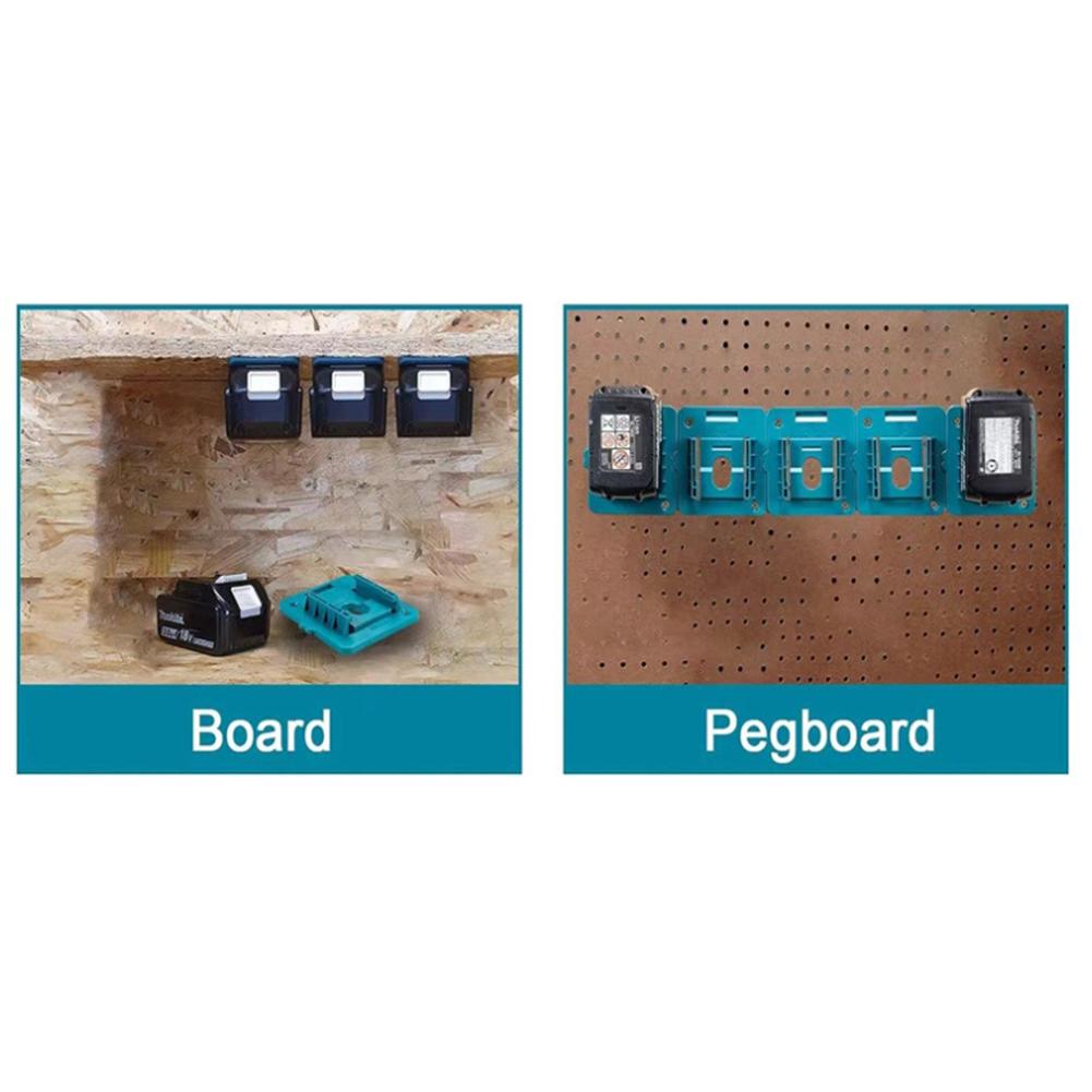 Organize Your Workshop with 5 Pack Battery Holders for 18V Batteries