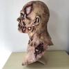 Melting Face Scary Zombies Mask Adult Full Face Head Latex Mask Horror Halloween Cosplay Mask Masquerade Mask