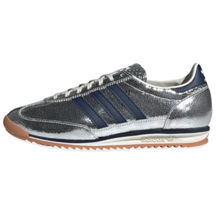 

new Adidas Originals Sl 72 Og Silver Metallic Collegiate Navy Women s 42.5
