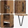 Highboard Reclaimed Wood 34.5 x 34 x 90 cm Particle Board