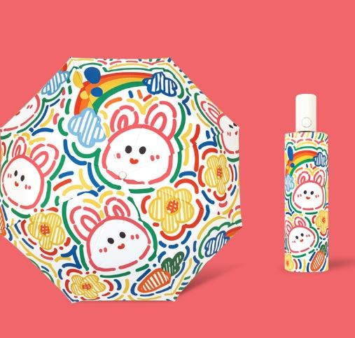 Безопасные и антиоткатные полностью автоматические детские зонты — фото 7