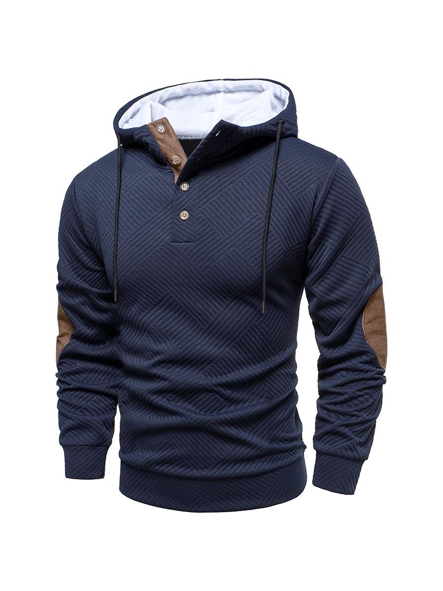 Мужская модная свободная толстовка с капюшоном 3XL