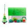DIY Christmas Button Ornament Button Snowman Xmas Tree Decoration Kit Hanging Button Santa Claus Craft Set for Kids Adults Festive Home Decor