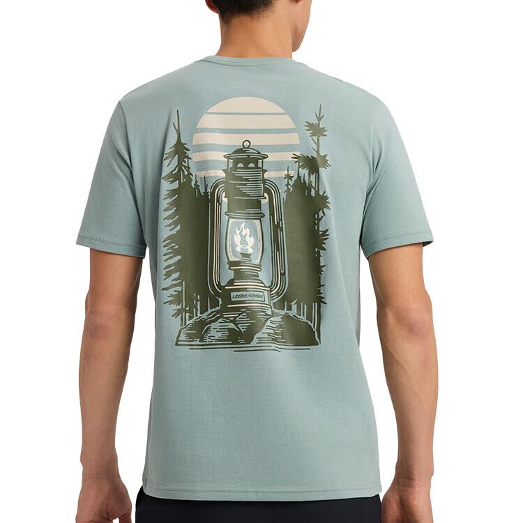 Under Armour Outdoor Fuel Loose Outdoor Sports Short Sleeve T-Shirt Men Tops 1390225-348