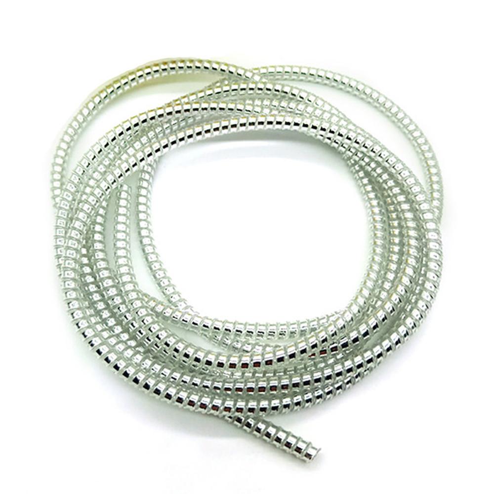 

Protector 1.4M USB Cable Protector Cable Protection Wrap Charging Data Line Cable Winder Organizer white