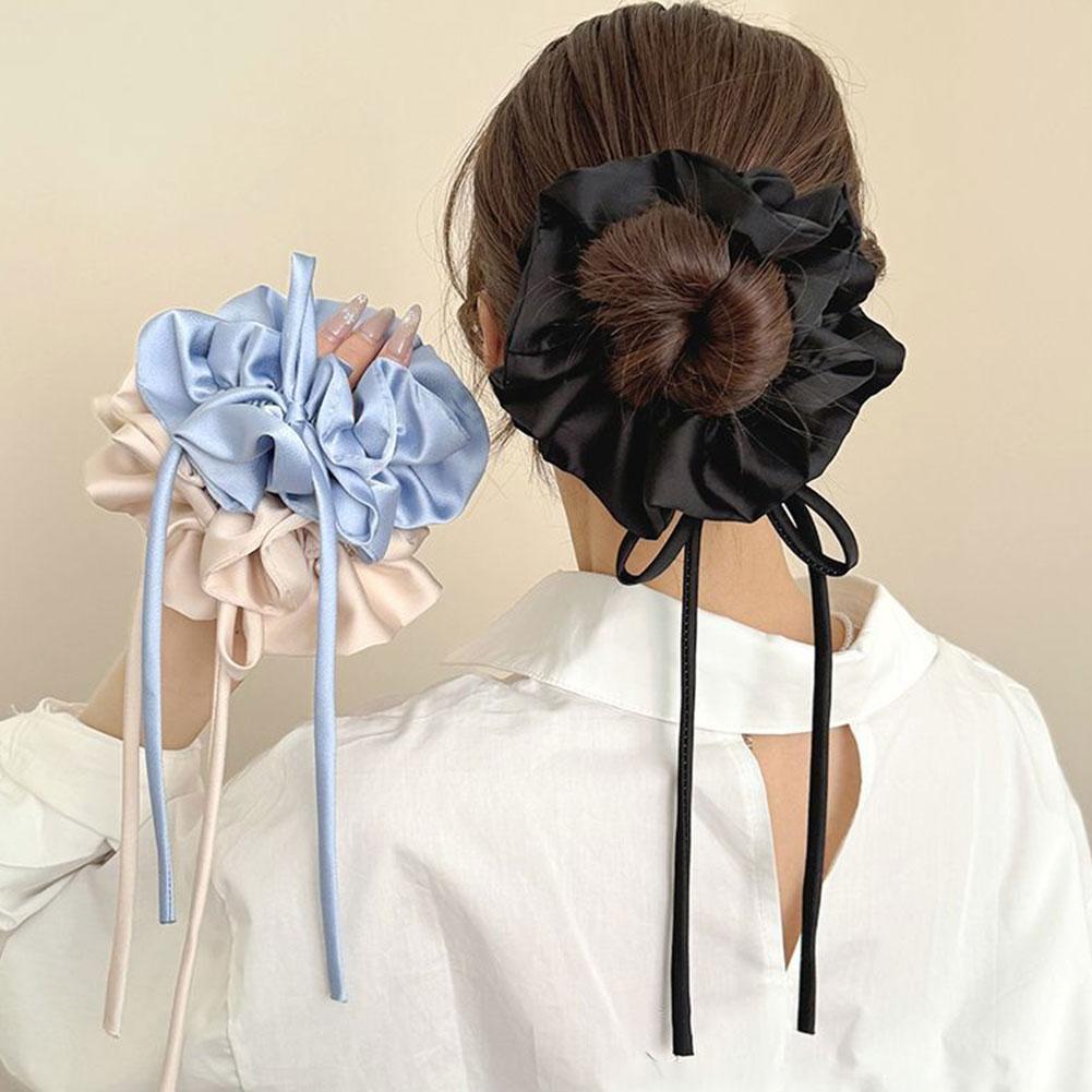 Headband with Satin Ribbon Bow